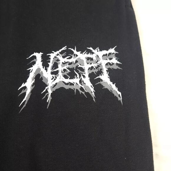 Mens Classic Y2k Neff Weird Times Sweatpants Jogger - Black, Medium NWT - Picture 5 of 11